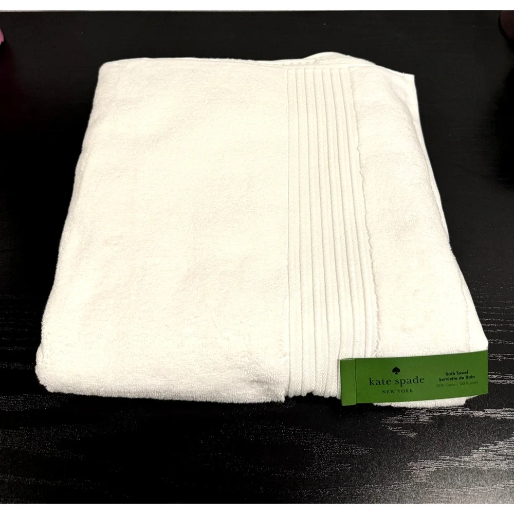 Kate Spade Bath Towel White 30